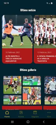 Genoa App Ufficiale android App screenshot 3